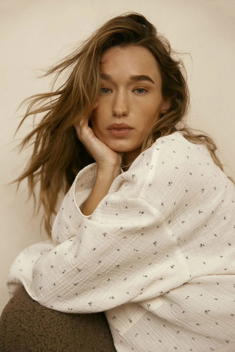 H&M Cotton muslin pyjamas